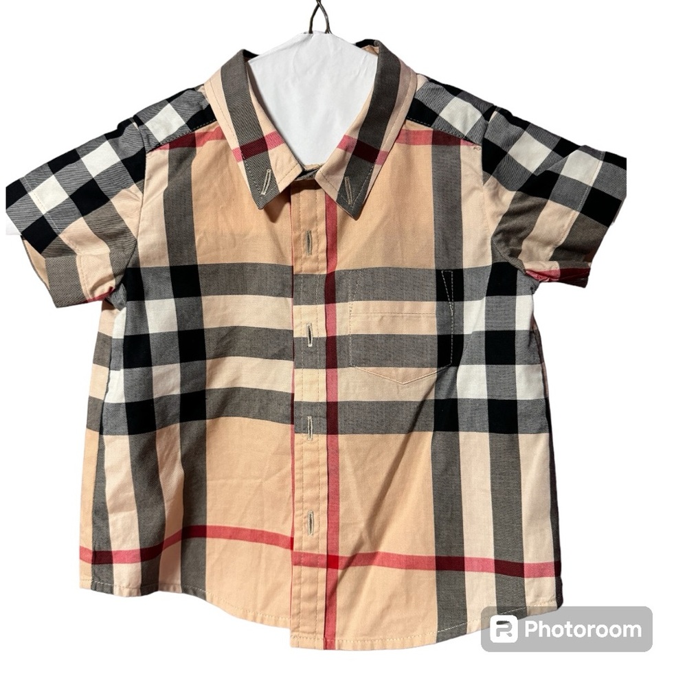 Baby Boy Burberry 2 piece Set